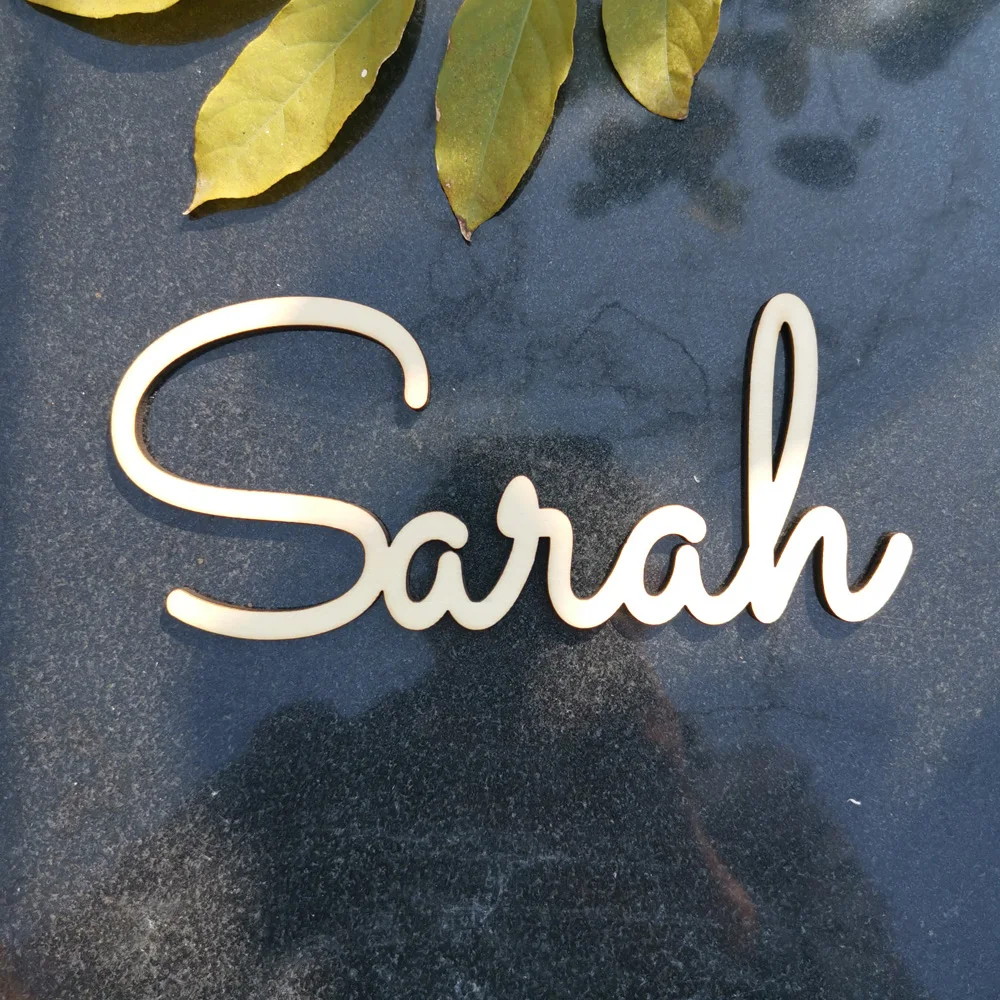 Personalized Baby Shower Wooden Name Signs, Custom Children Name Wall Decor Color Wooden Letters, Wall Wooden Names  Letter (2)