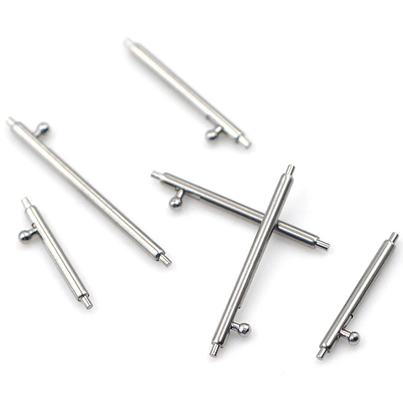 10Pcs Quick Release Watch Band Single Switch Spring Bars 12mm 14mm 16mm 18mm 20mm 22mm Strap Link Pin Stainless Steel Watch Repair Tool Kit