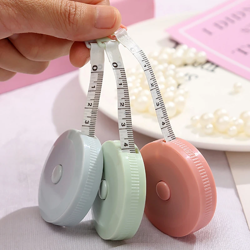 Regla de medición de cinta de 150cm/60 pulgadas, reglas retráctiles portátiles, centímetro de altura para niños y estudiantes, rollo de cintas adhesivas, herramienta de oficina