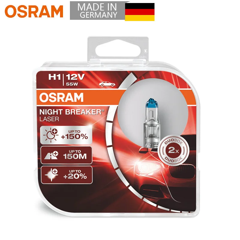 Osram Night Breaker 200 Laser Silver LED H1 H3 H4 H7 H8 H11 HB3 HB4 Freie  Wah