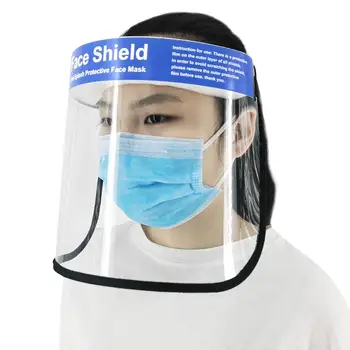 

Safety Transparent Protective Face Shield Mask Dust-Proof Oil-Proof Anti-Splash Face Visor Mask Protection Mask Safety Visor Cap