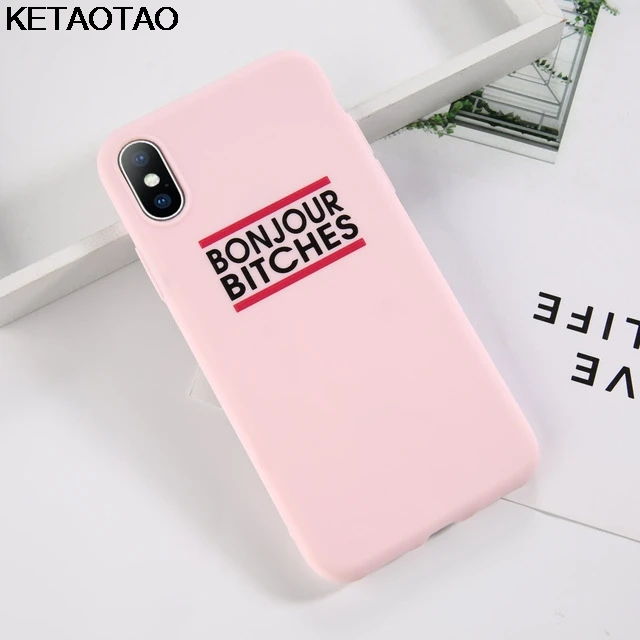 Черный KETAOTAO Модный чехол для samsung galaxy S5 S6 S7 S8 S9 S10 edge Note из мягкого ТПУ резины и силикона - Цвет: Черный