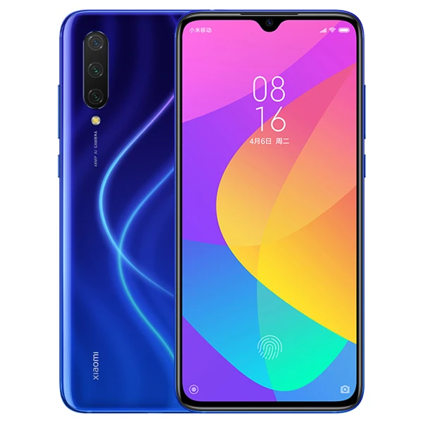 Глобальная ПЗУ Xiaomi Mi 9 Lite 6GB 64GB Смартфон Snapdragon 710 48MP Тройная камера 32 МП фронтальная камера полный экран(CC9 - Color: Blue