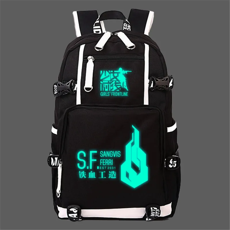 3-Luminous Модный стильный рюкзак для ноутбука Mochila с принтом аниме, школьный рюкзак, дорожная сумка для подростков, студентов, мужчин и женщин - Цвет: 3-Luminous