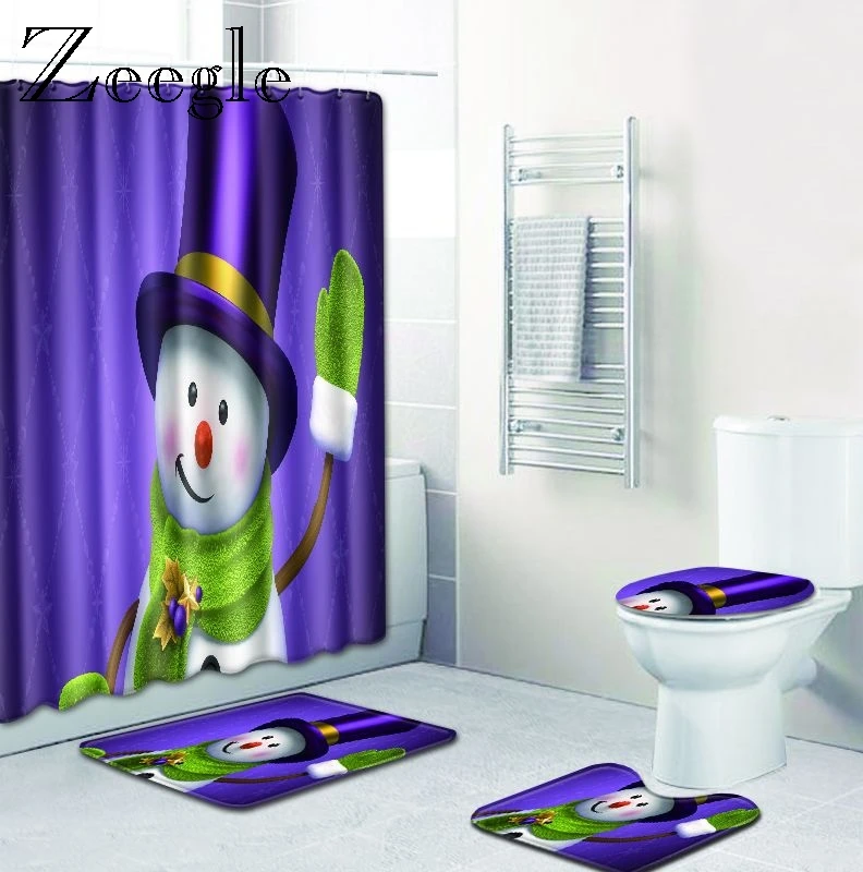 Zeegle коврики для ванной комнаты, Противоскользящий коврик для ванной комнаты, набор, коралловый флис, напольный коврик для ванной, микрофибра, коврик для ванной, коврик для туалета, впитывающий ковер