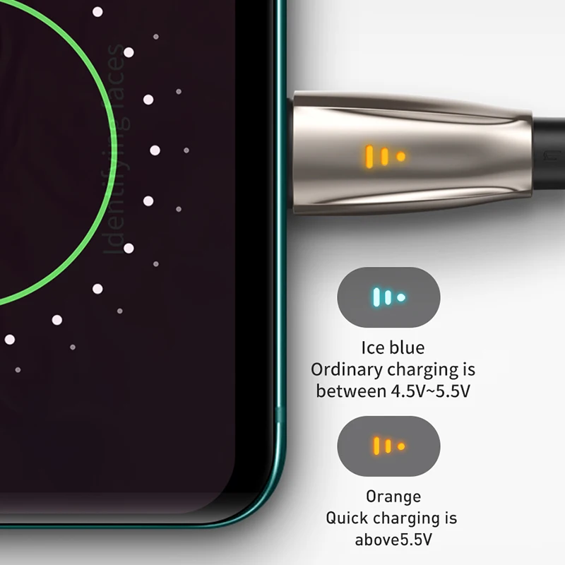 Baseus usb type C to type C кабель для samsung S10 MacBook Pro светодиодный 60 Вт PD кабель для быстрой зарядки 4,0 type USB-C