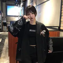 Пальто в Корейском стиле, кимоно, летний кардиган, кимоно для женщин, мужчин, студентов, свободная тонкая верхняя одежда