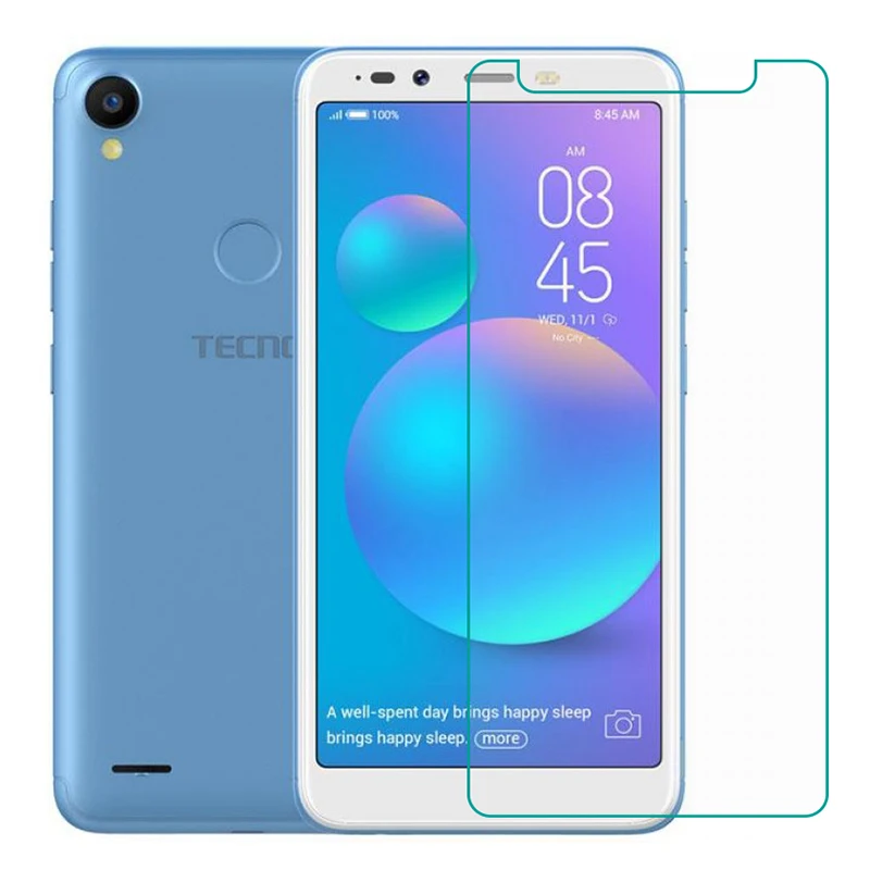 Закаленное стекло для Tecno POP 1S Pro Стекло 9H защитная пленка Взрывозащищенная