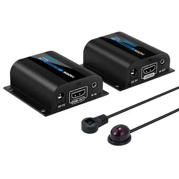 

LKV372A HDMI transmission via CAT6 cable up to 60M 1080P transmission, HDMI 3D supporting HDTV DVD player