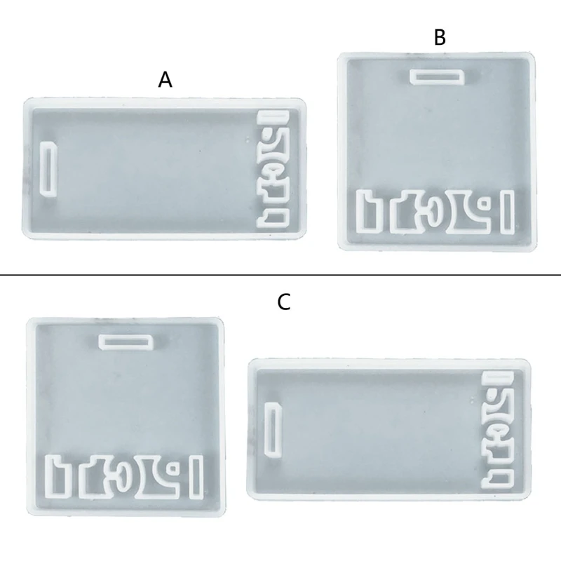 

DIY Crystal Epoxy Mold Doctor Nurse Badge Listing Silicone Molds Craft Pendants Epoxy Resin Badge Casting Home Decor