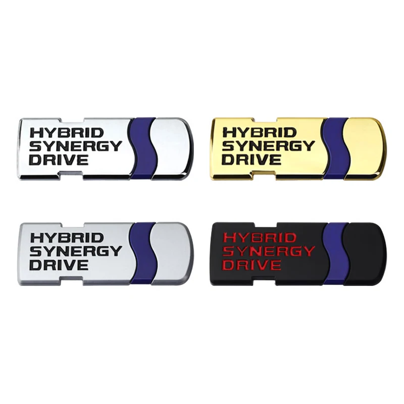 Автомобильный Стикеры эмблема Авто переводная картинка для Toyota Hybrid Synergy Drive