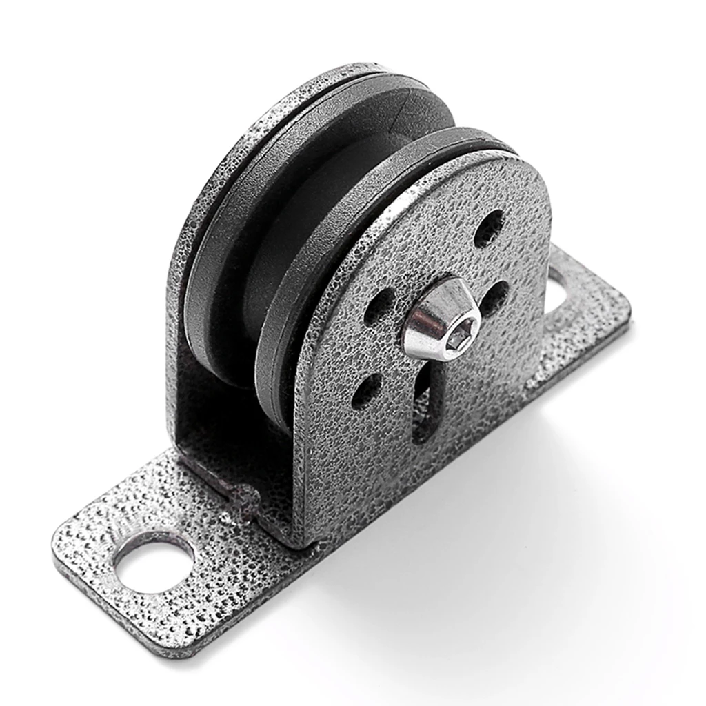 High-Strength Fixed Pulley Block Home Fitness Cable Machine DIY Pulleys 300kg Home Gym Equipment