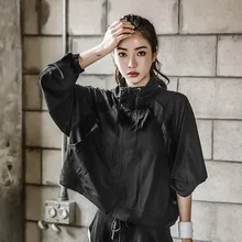 Рубашка для йоги с длинным рукавом, бесшовная верхняя одежда, Женское пальто для фитнеса, бега, спортивного зала, куртка для тренировок, женская спортивная одежда