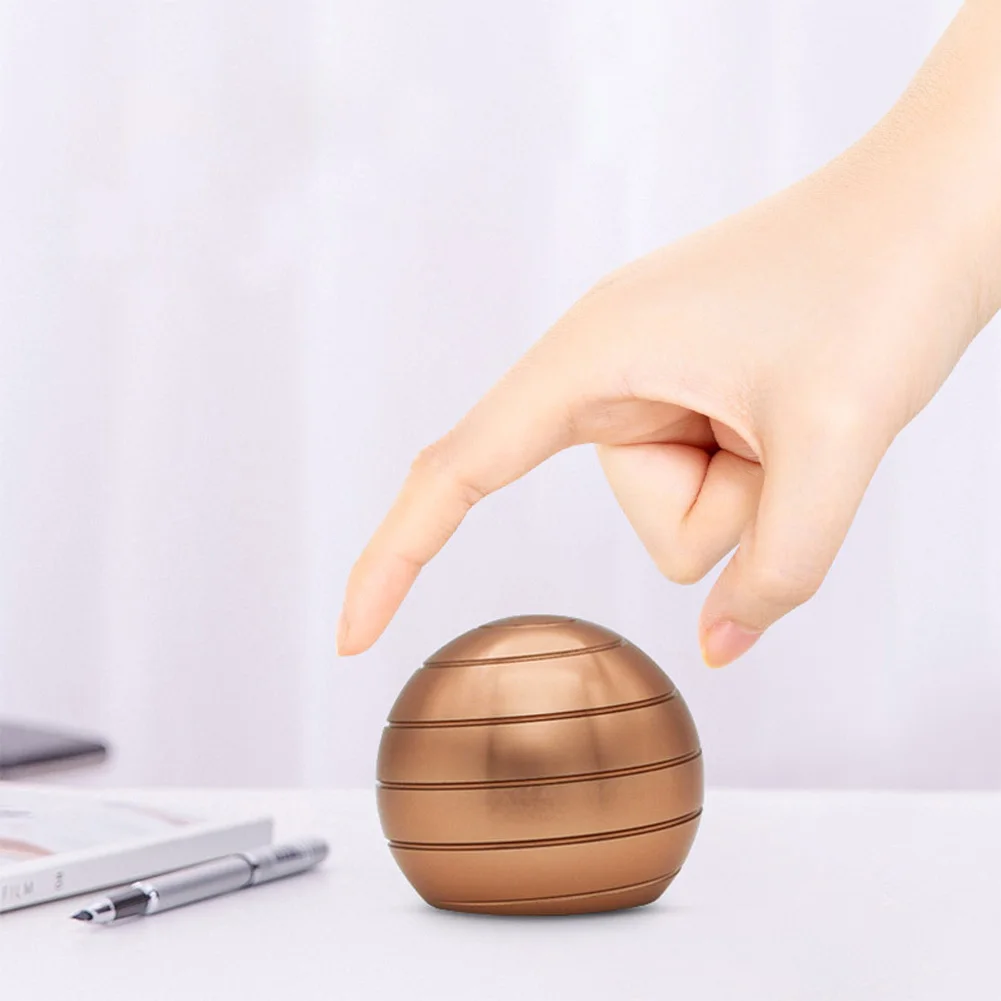 Desktop Revolve Decompression Toy Ball Aluminium Alloy Spinning Tops Detachable Finger Gyroscope For Kids Adults 1 Desktop Revolve Decompression Toy Ball Aluminium Alloy Spinning Tops Detachable Finger Gyroscope For Kids Adults 2