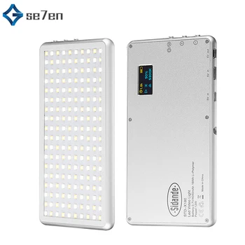 

X-180 3200-5600K Dimmable Thin Utral LED Video Light On Camera Photography Lighting DSLR Camera Lamp 4040mAh Power Bank