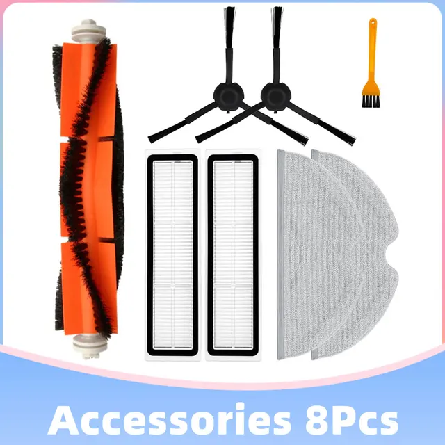 Xiaomi Dreame Bot L10 Pro D9 TROUVER LDS Finder Robot Vacuum Cleaner Parts Main Side Brush Hepa Filter Mop Cloths Replacement Set R