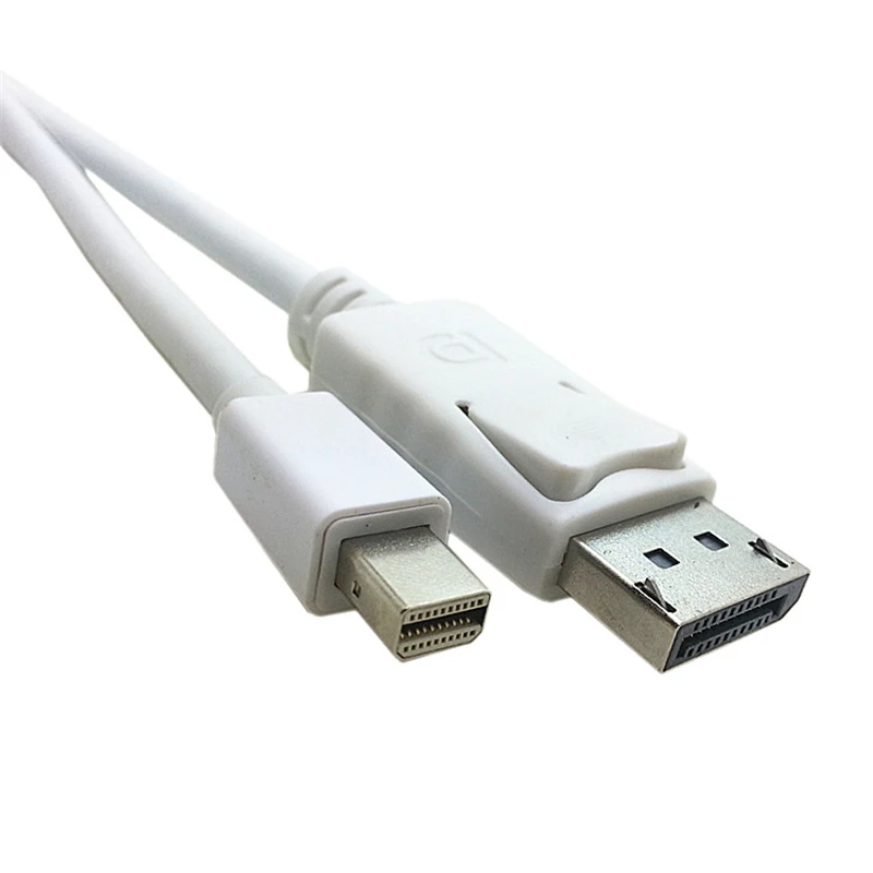 

1.8m Mini DisplayPort to DP Cable, Mini DP to Display Port Adapter Male to Male Cord Compatible for MacBook, Lenovo, Dell 6FT