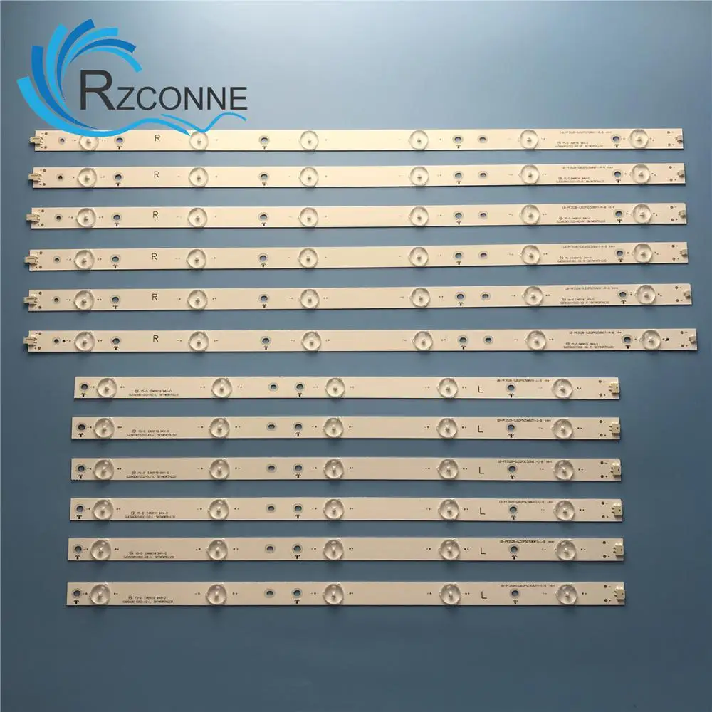 Светодиодный Подсветка полосы для АОС 50 &quotТВ LE50D6660/80 TPT500J1-LE8 YX-50018014 LC-50LB261U 50PFH4309