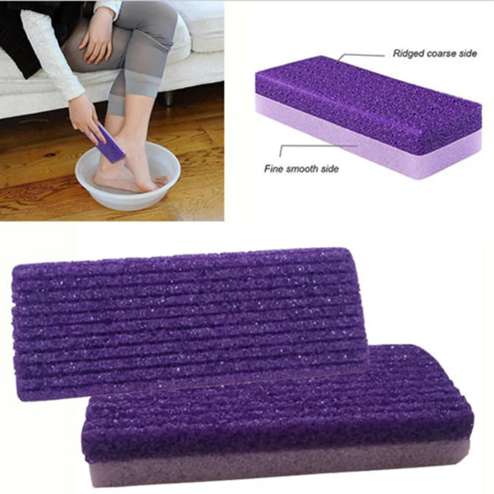 

2020 new hotFoot Pumice Stone Sponge Block Callus Remover for Feet Hands Beauty Tools 100% Brand new