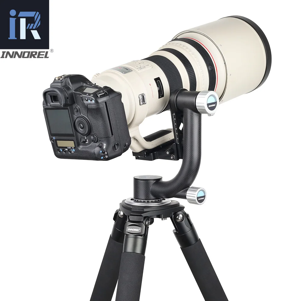 INNOREL CH5 Professional Gimbal Head Cantilever Tripod Head 360 Degree High Coverage Panoramic For Heavy Digital Camera Lens