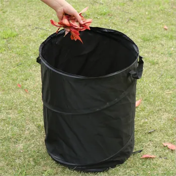 

Yard Garden Deciduous Trash Can Durable Weed Garbage Bag Leaf Storage Bag