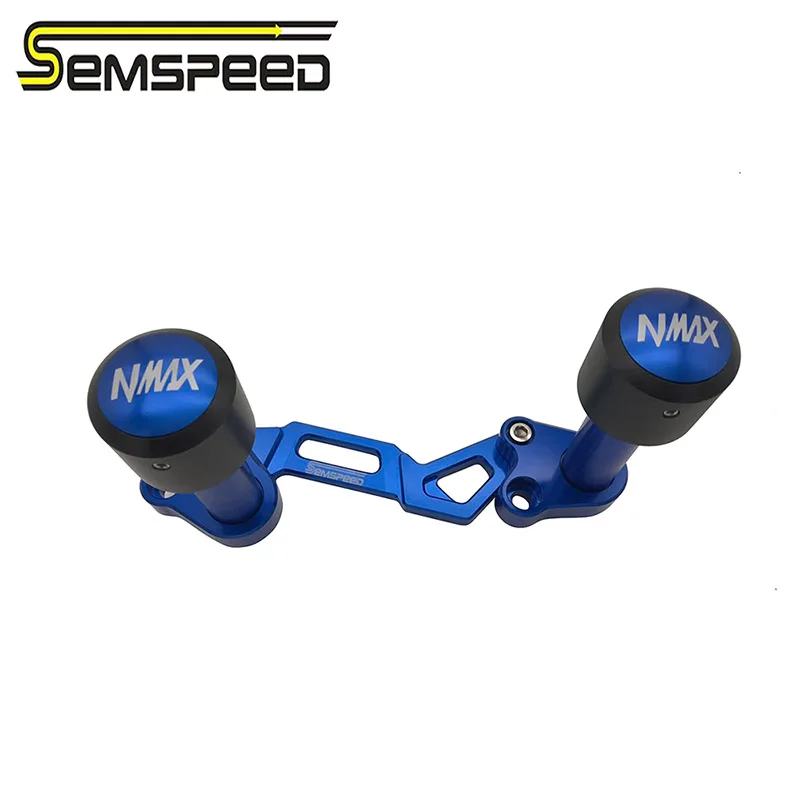 Слайдеры для выхлопа защита от падения Semspeed защита для выхлопа для Yamaha Nmax 155 150 125- с логотипом NMAX