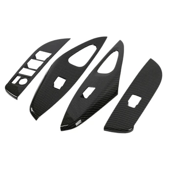 

for Toyota Corolla Car Interior Door Armrest Window Lifter Switch Button Cover Decoration Car Sticker