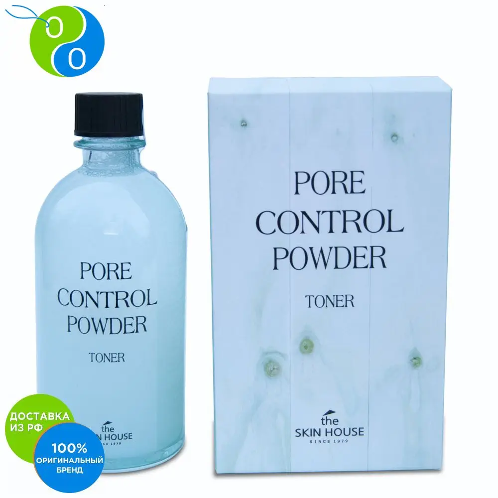 Тонер с абсорбирующей пудрой &quotPore control&quot 130мл The Skin House |