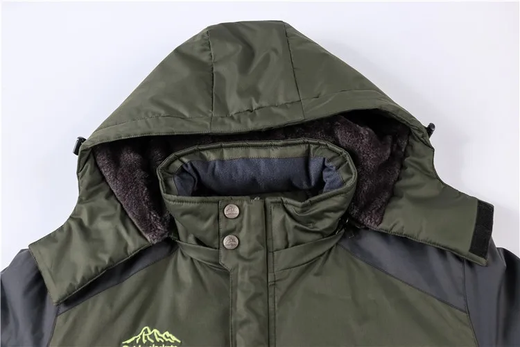 Популярные зимние мужские парки, теплое ветрозащитное пальто из плотного флиса, мужские куртки, пальто с капюшоном, Мужская брендовая одежда, верхняя одежда размера плюс 8XL 9XL
