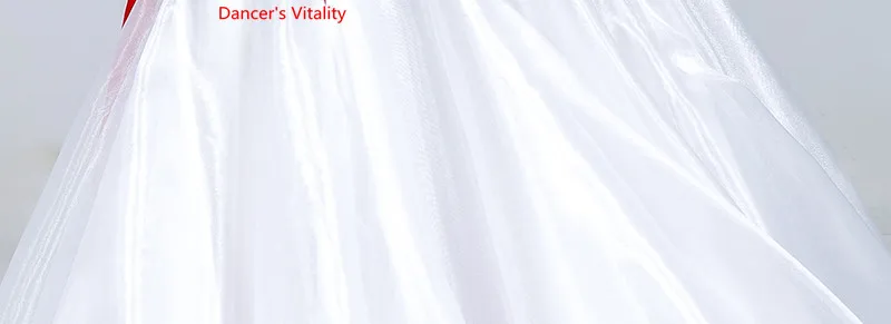 Новое модное современное танцевальное бальное платье с расклешенными рукавами и большим подолом с бриллиантами, длинное платье, бальная национальная стандартная танцевальная одежда