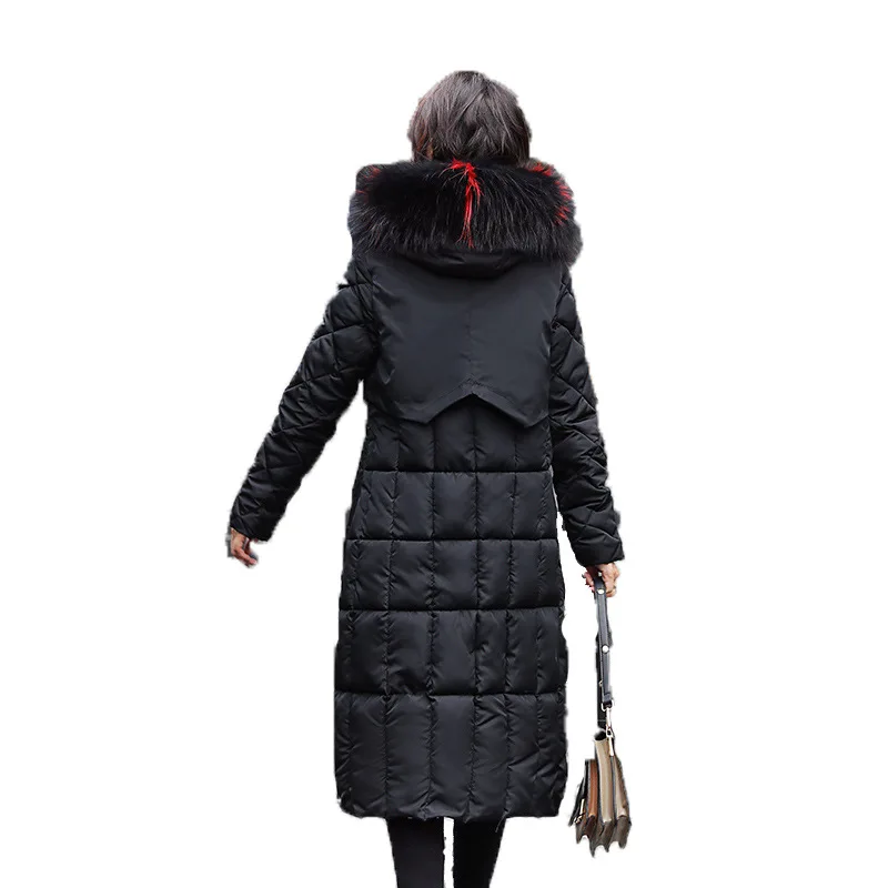 

Long Cotton-padded Clothes Women's 2019 Winter New Style Double-sided Wear WOMEN'S Quilted Cotton Coat Korean-style Loose-Fit Sl