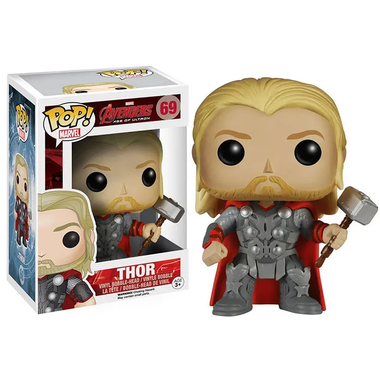 FUNKO POP Мстители 4 Халк Тор Локи Хела фигурка коллекция оригинальная коробка персонаж фильма модель игрушки для Рождественский подарок