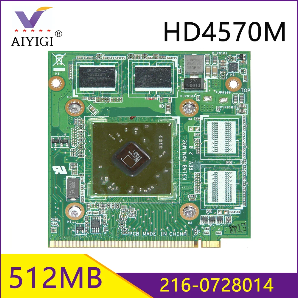 Видеокарта Radeon HD4570 HD4570M GDDR3 512 Мб 216-0728014 для Asus K50AB K51AB K70AB K70AD X70AB K70AF X70AF X66IC |