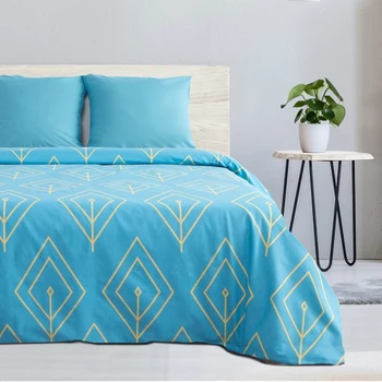 

Bed linen Ethel duet "Turquoise petal" 143x215 - 2 pieces, 220x240, 70x70 - 2 pieces