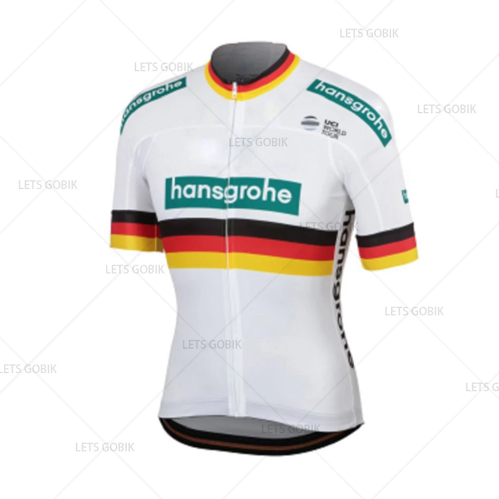 Tour De Italy Hansgrohe велосипедная футболка с коротким рукавом, велосипедная рубашка, одежда для велосипеда, одежда Ropa Ciclismo, летняя одежда - Цвет: jersey only