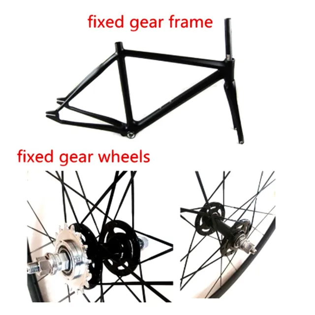 $US $860.99 700C track bikes frame fixed gear bicychle wheels and fork set carbon fixed gear frame and fixed ge