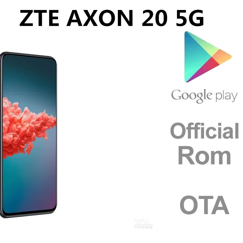 Смартфон ZTE Axon 20 DHL экран 64 0 5G сканер отпечатков пальцев и лица 5 камер OLED 6 92 дюйма 90