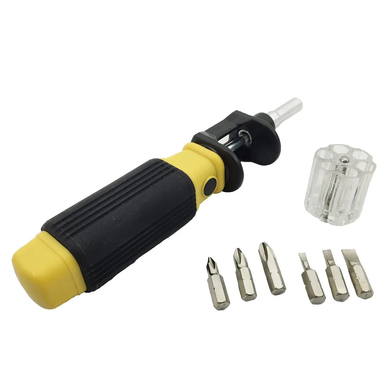 

TV Manufacturers Direct Selling 6-in-1 Multi-functional Rotating Screw Driver Quickly Switch Extendable