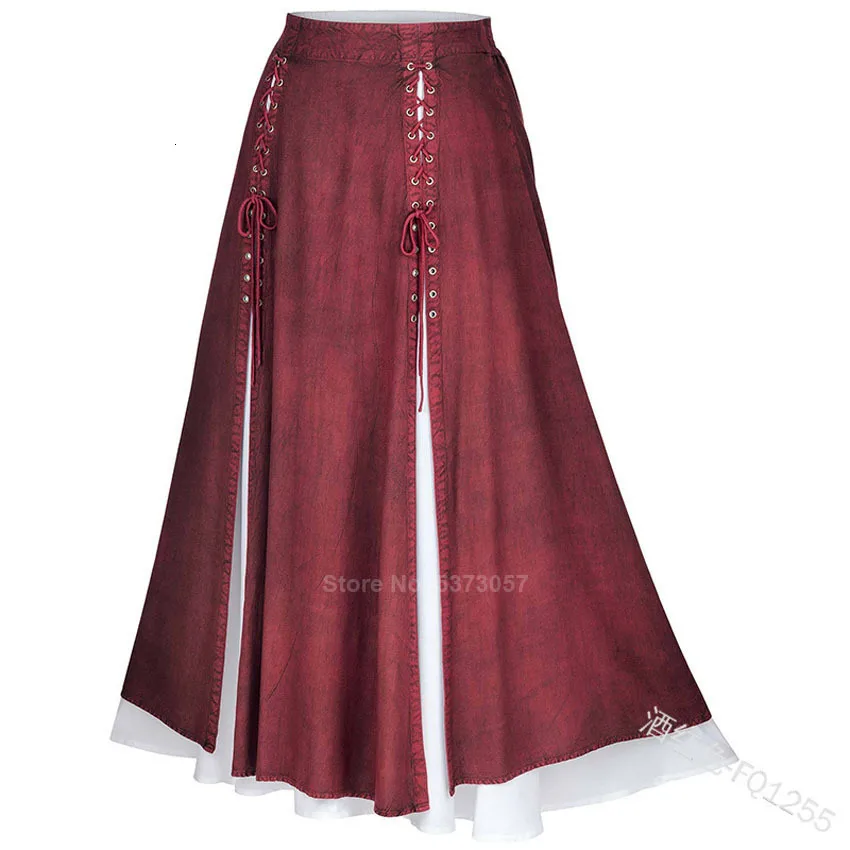 Ренессанс Виктория женское платье на Хэллоуин Бандажное стичинг юбки стимпанк размера плюс винтажные вечерние Пиратская одежда викингов