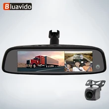 Bluavido 3 камеры 4G Android автомобильный зеркальный видеорегистратор gps навигация ADAS 2G ram 32G rom FHD 1080P Dashcam зеркало заднего вида DVR