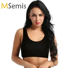 Женский купальник, топ, грудь, связывающая, короткие корсеты, спортивный бюстгальтер, купальник, грудь, связывающая, майка, топ для девушек, бюстгальтер, топ, спортивная одежда