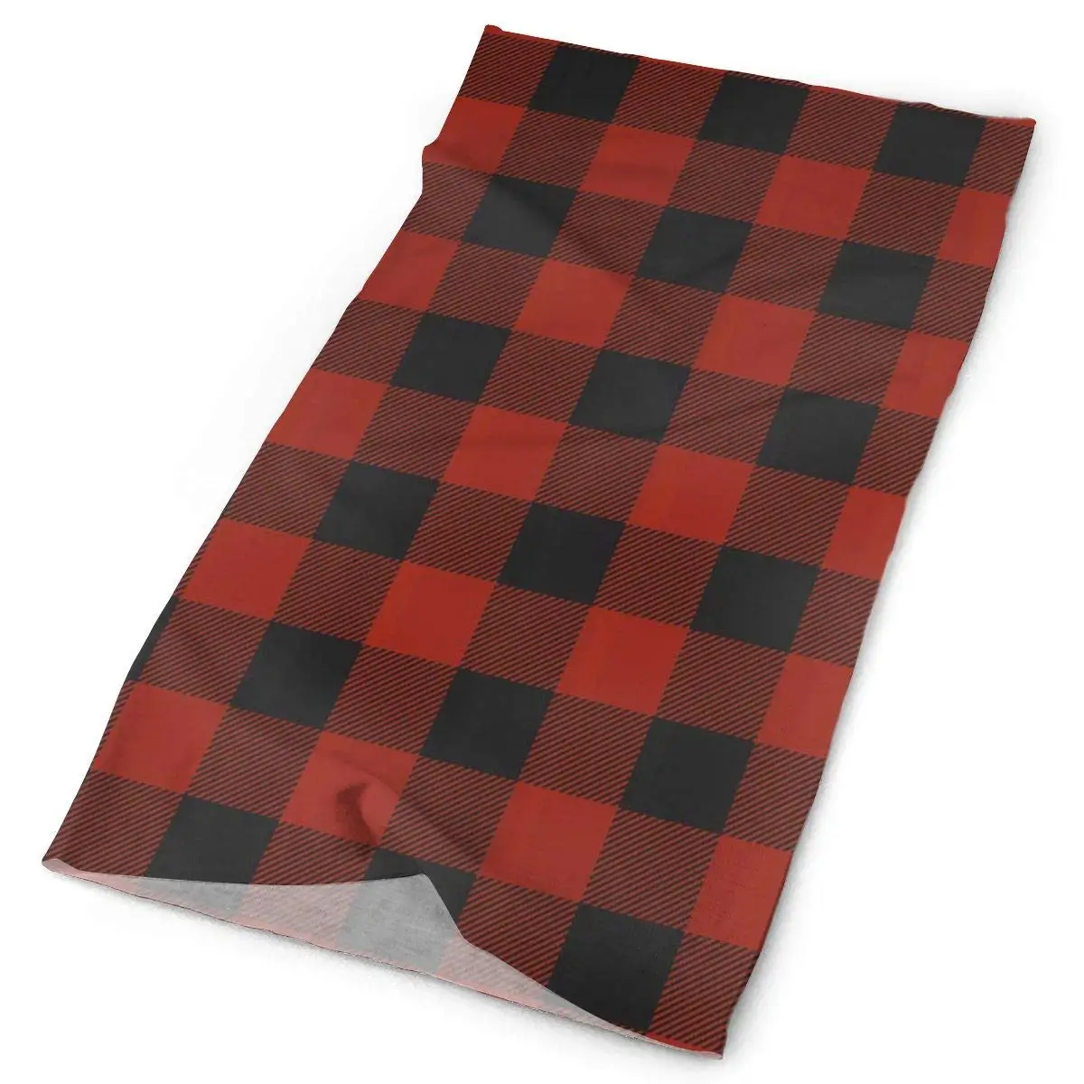 

Bandana Headband Fashion Lumberjack Red Plaid Multifunction Magic Handscarf,Face Scarf,Neck Gaiter,Balaclava,Sweatband,Head