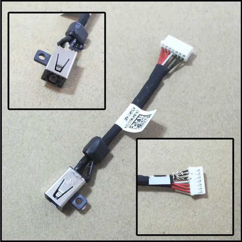 

DC Power Jack Cable For Dell Precision 5510 M5520 M5510 P56F XPS15 064TM0 DC Charging Socket Connector Harness
