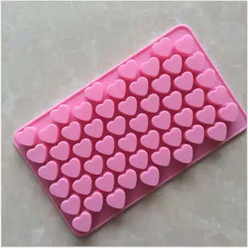 

DIY Cake Mold 55 Grids Mini Heart Shape Silicone Mold Fondant Chocolate Tray Mould Chocolate Mold DIY Decorating Tools