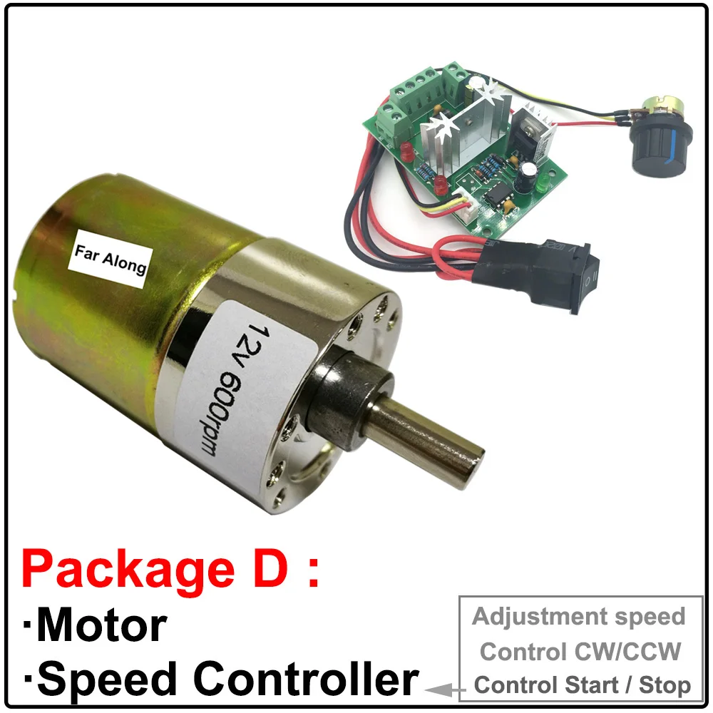 12 В 24 в микро матовый двигатель с зубчатой передачей постоянного тока 12 вольт высокий крутящий момент медленная низкая скорость 5 до 600 об/мин в DC регулируемая скорость двигателя обратный