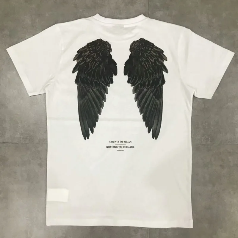 2019SS VIVAMB MB BURLON WING TEE TSHIRT COTTON NON-ELASTIC MB110616 OVER SIZE XXS-L