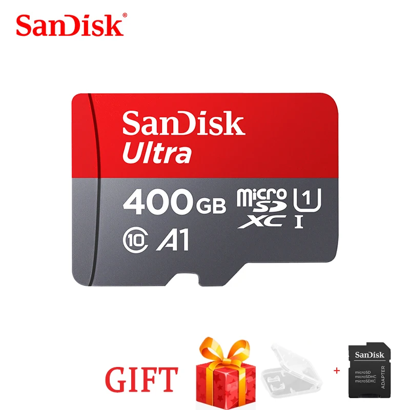 100% SanDisk A1 карта памяти tf 200 ГБ 256 Гб 400 100 м/с Micro sd картой класс 10|Карты памяти| |