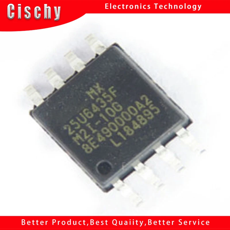 

5 шт./лот MX25U6435FM2I-10G MX25U6435F 25U6435F лапками углублением SOP-8 в наличии