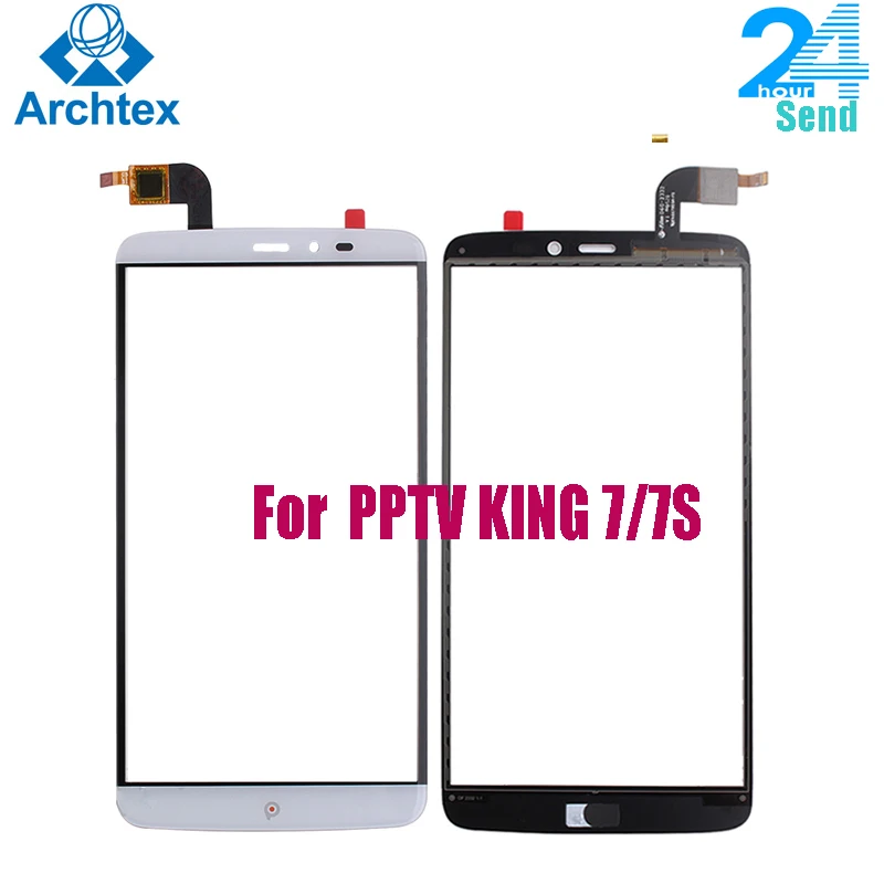 Дигитайзер сенсорного экрана для PPTV KING 7/7S сенсорная передняя панель стекло
