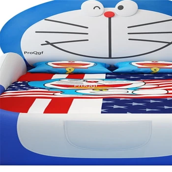 

ProQgf 1Pcs A Set Children blue cat animal shape Bed only bed price